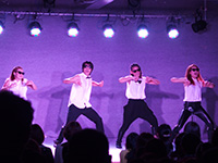 2014-8-9　　岡山
Yukikoチーム。かっこいいダンスと楽しい振付で会場も盛り上がりました