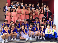 2015-4-2 岡山
「夢婚」パレード出演者全員で