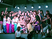 出演者全員でLIVEを成功させるぞ！と気合いを入れました。