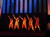 2014-11-8　岡山
「雷魚」設立オープニングイベント
最高なLED照明でshowが出来て幸せでした！改めて、雷魚様設立おめでとうございます！